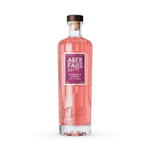 Rhubarb and Ginger Gin liqueur - Aber Falls Distillery