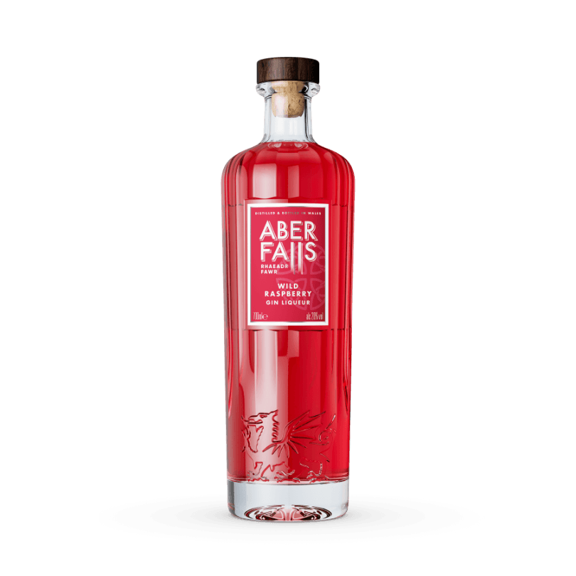 Wild Raspberry Gin Liqueur - Aber Falls Distillery