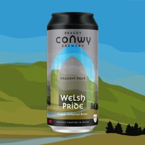 Welsh Pride Draught Pour
